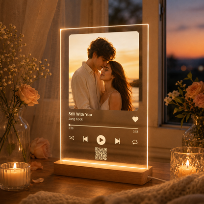 Personalized Music Plaque Night Light
