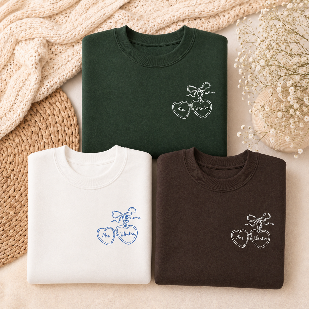 Personalized Going to the Chapel Bridal Sweatshirt