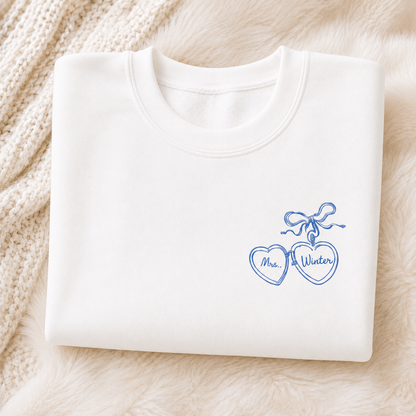 Personalized Going to the Chapel Bridal Sweatshirt