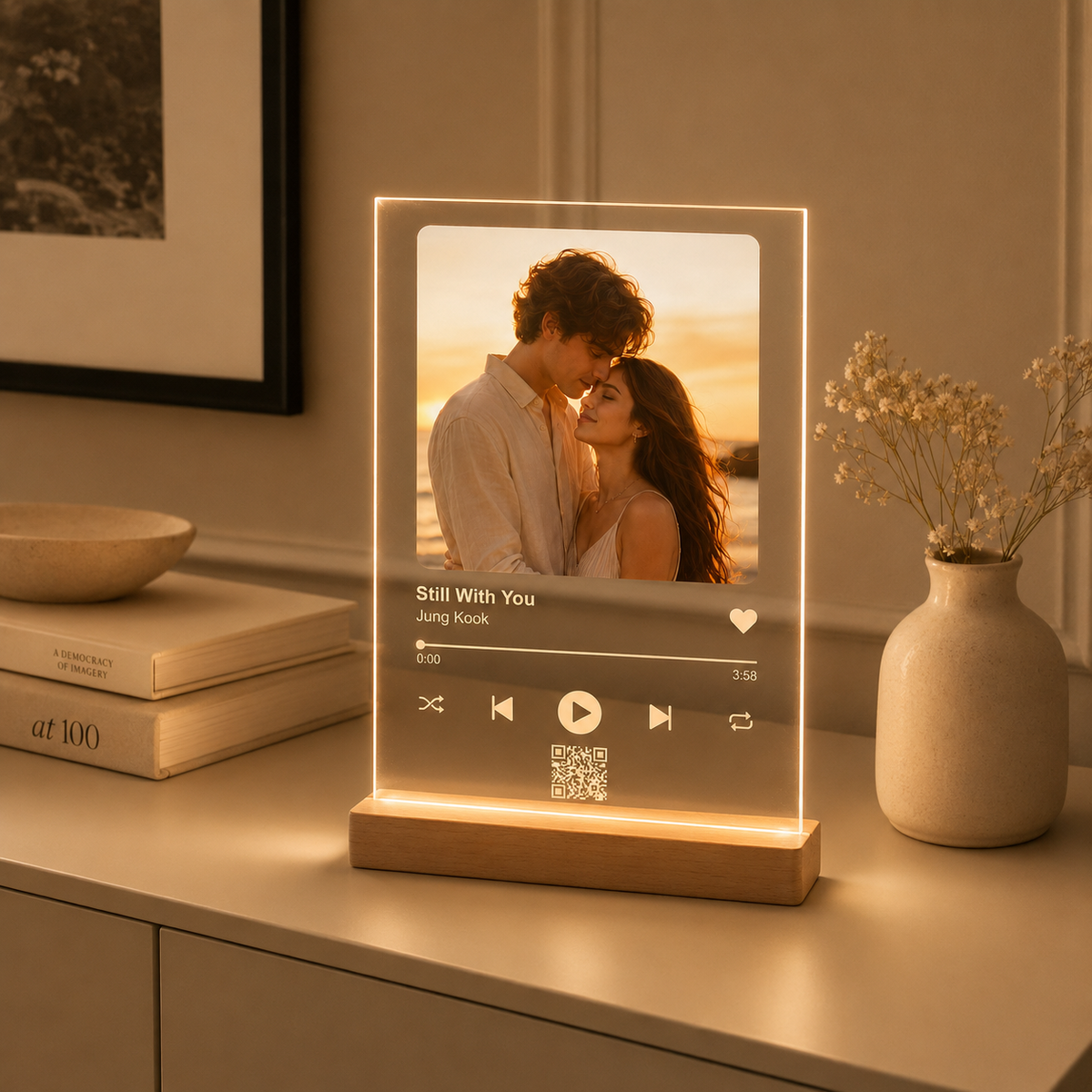Personalized Music Plaque Night Light