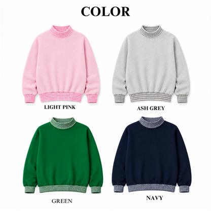 Personalized Girls Club Bachelorette Gingham Sweatshirt
