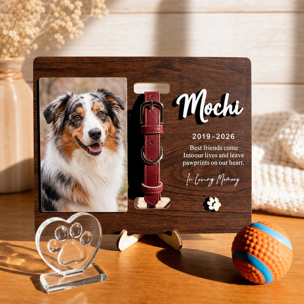 Personalized Memorial Pet Collar Sign
