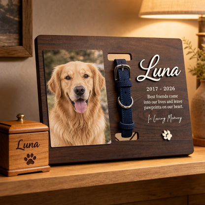 Personalized Memorial Pet Collar Sign