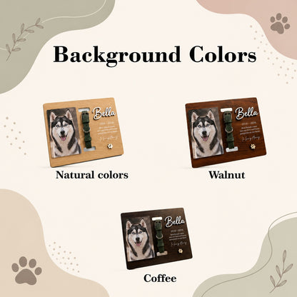 Personalized Memorial Pet Collar Sign