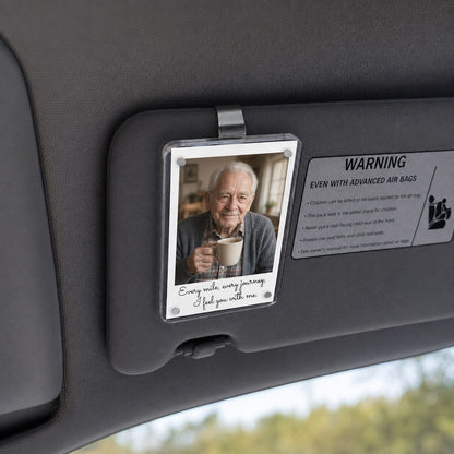 Personalized Memorial Car Visor Clip