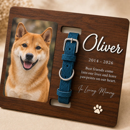 Personalized Memorial Pet Collar Sign