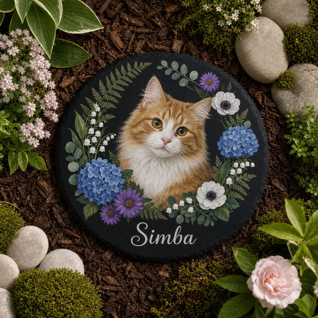 Personalized Pet Garden Stone