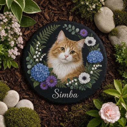 Personalized Pet Garden Stone