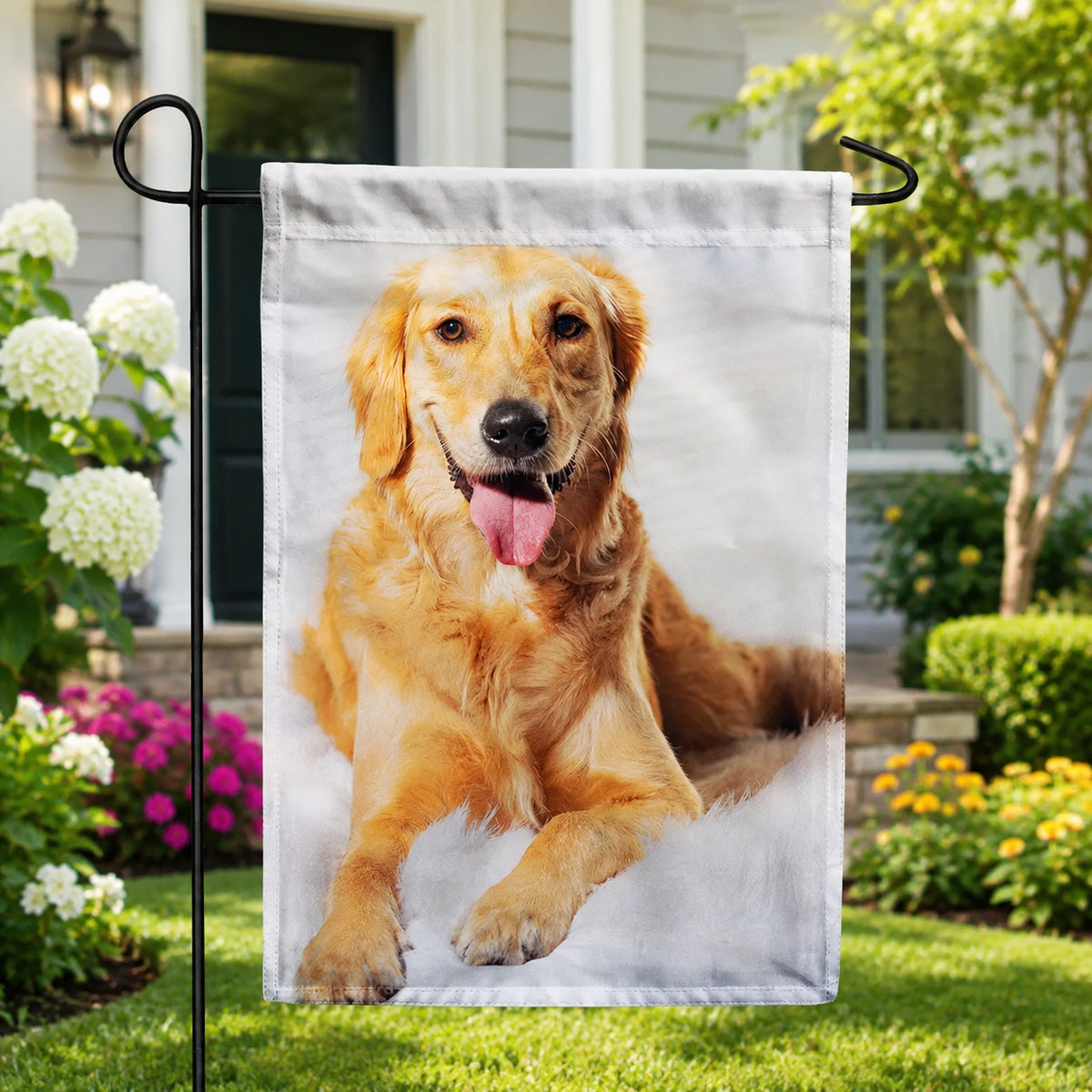 Personalized Photo Garden Flag