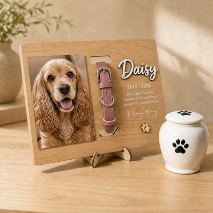 Personalized Memorial Pet Collar Sign