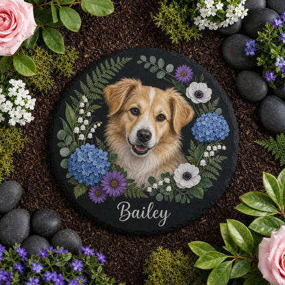 Personalized Pet Garden Stone