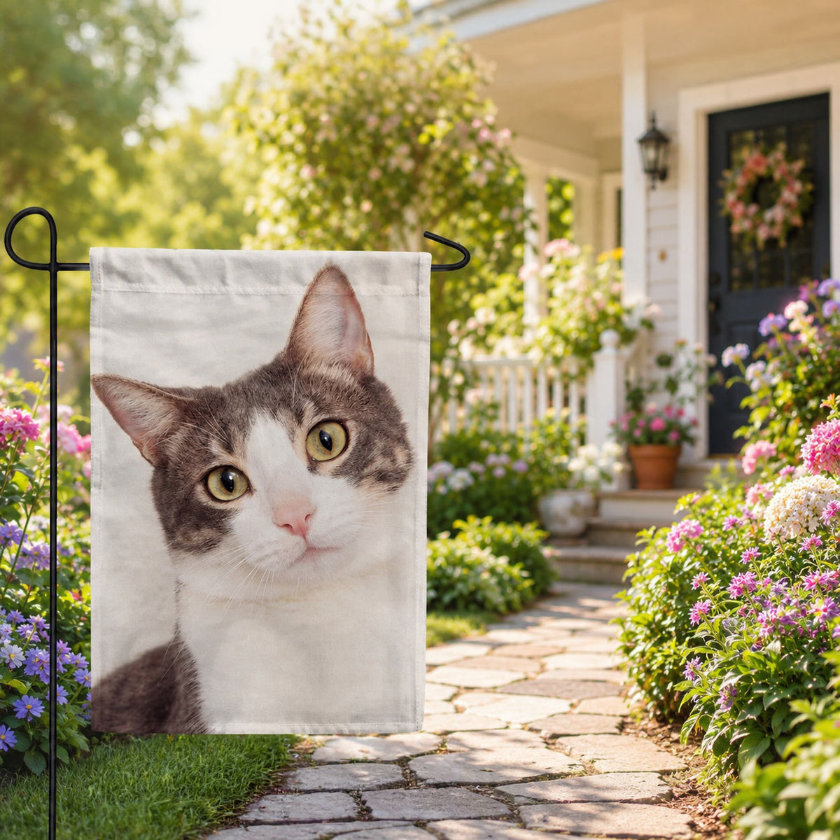 Personalized Photo Garden Flag
