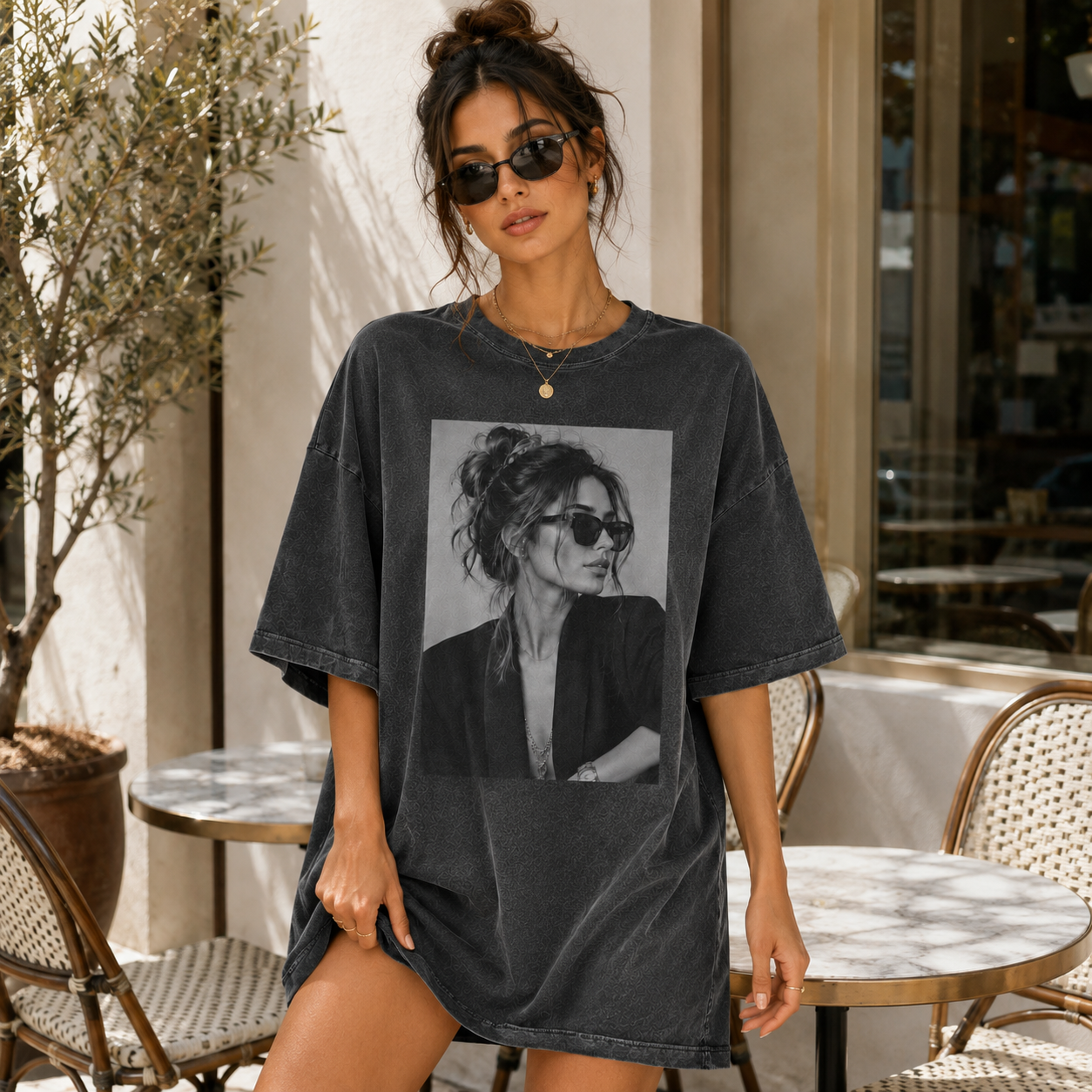 Personalized Photo Graphic T-Shirt